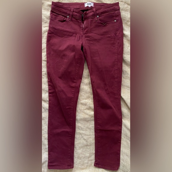 Ankle length straight cotton Jean - Picture 3 of 4